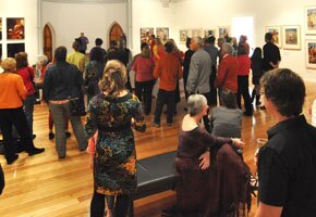 Anne Zahalka opening