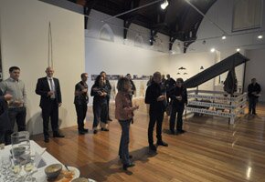 Julie Gough - Rivers Run exhibition opening