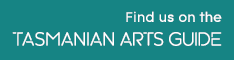 Tasmanian arts guide logo Tasmanian arts guide logo